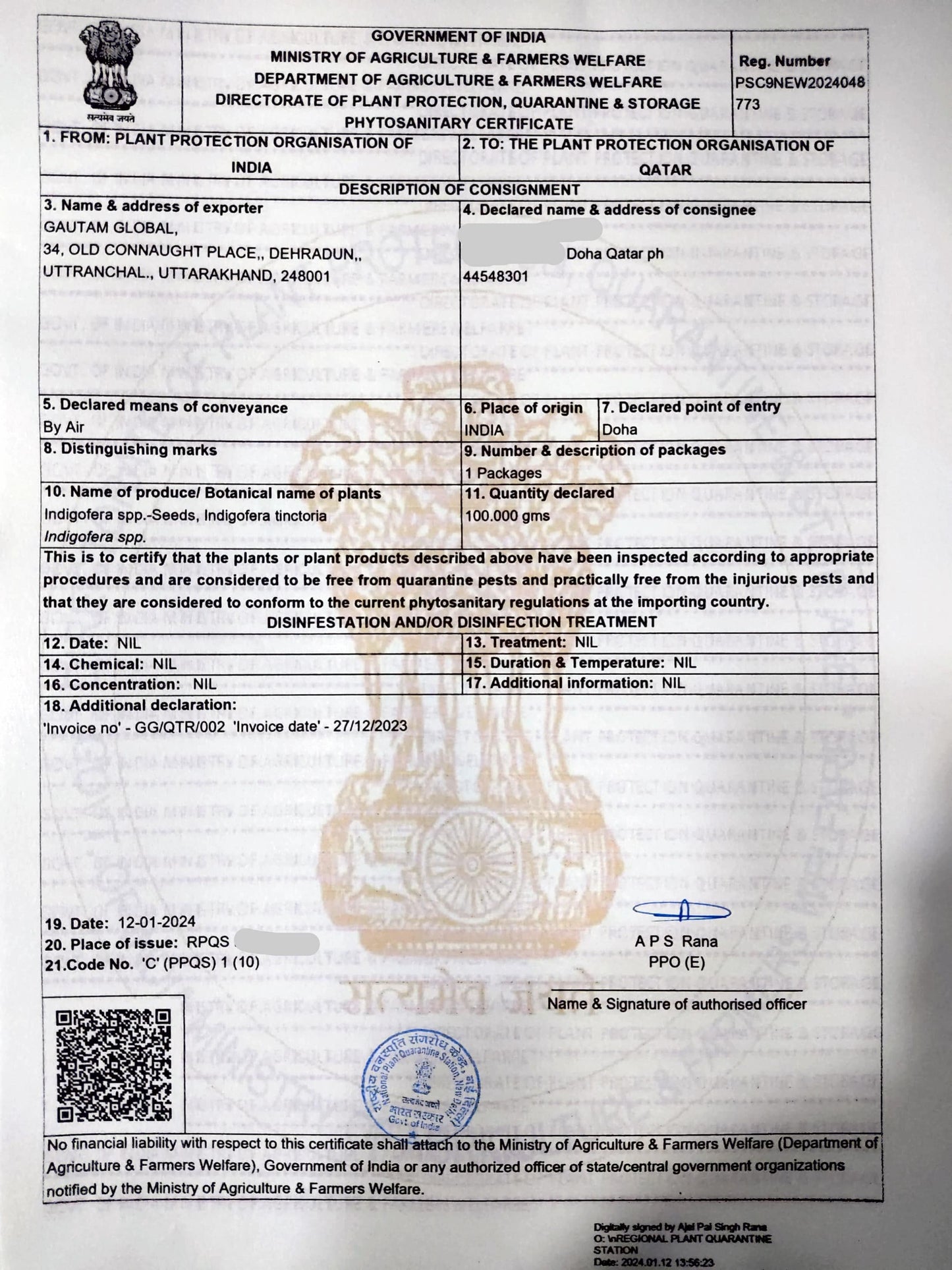 Indigofera tinctoria Seeds. True indigo Seeds,Phytosanitary Certificate (Qatar) - Seedsforgarden (Since 1999).We Ship Seeds & Live Plants Worldwide