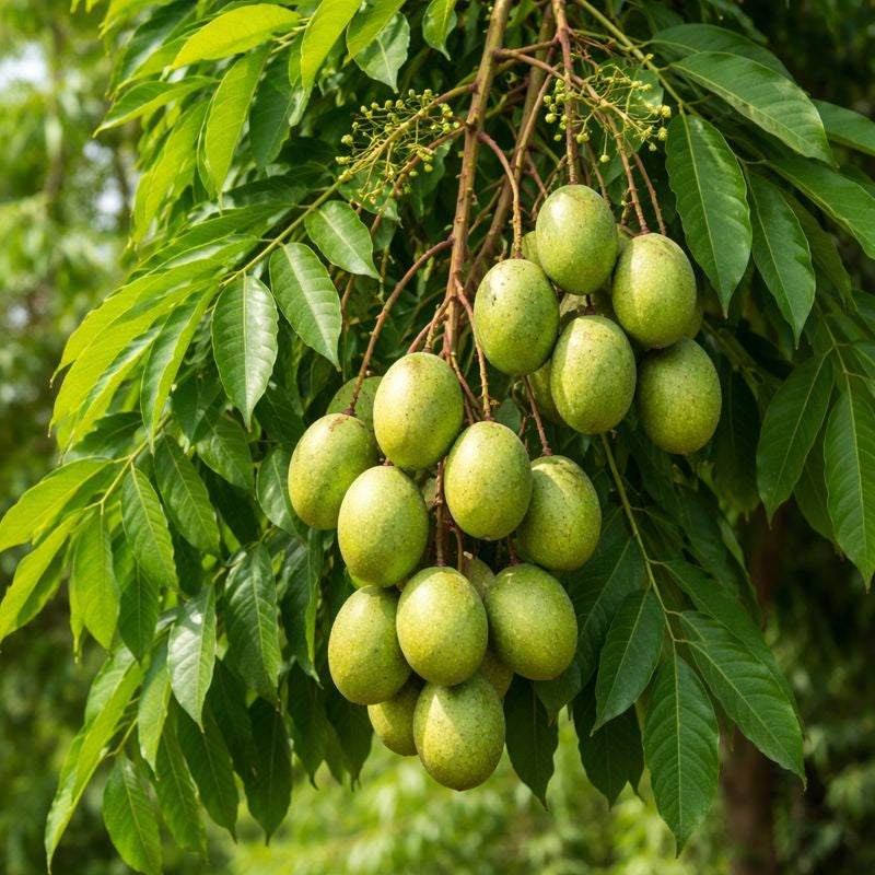 10 Spondias pinnata Seeds, Wild Mango, Hog Plum, Amra Tree Seeds, Tropical Fruit Tree Seeds