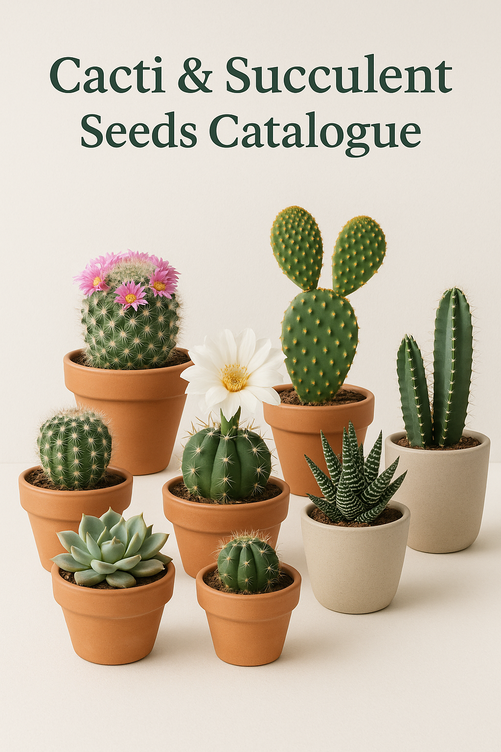 Exotic Cactus & Succulent seeds