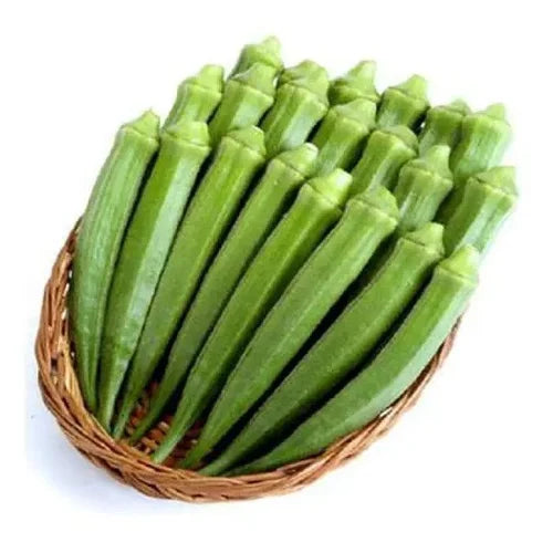 10 Grams Soni F1 Hybrid Okra Seeds | Green Lady’s Finger Seeds |
